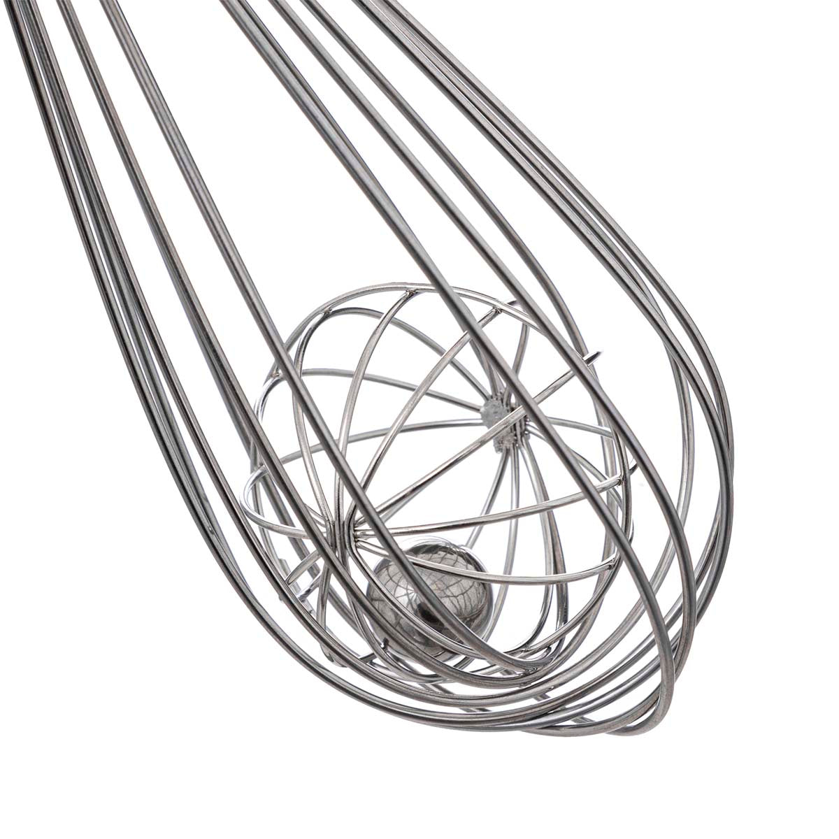 Frusta a sfera in acciaio inox