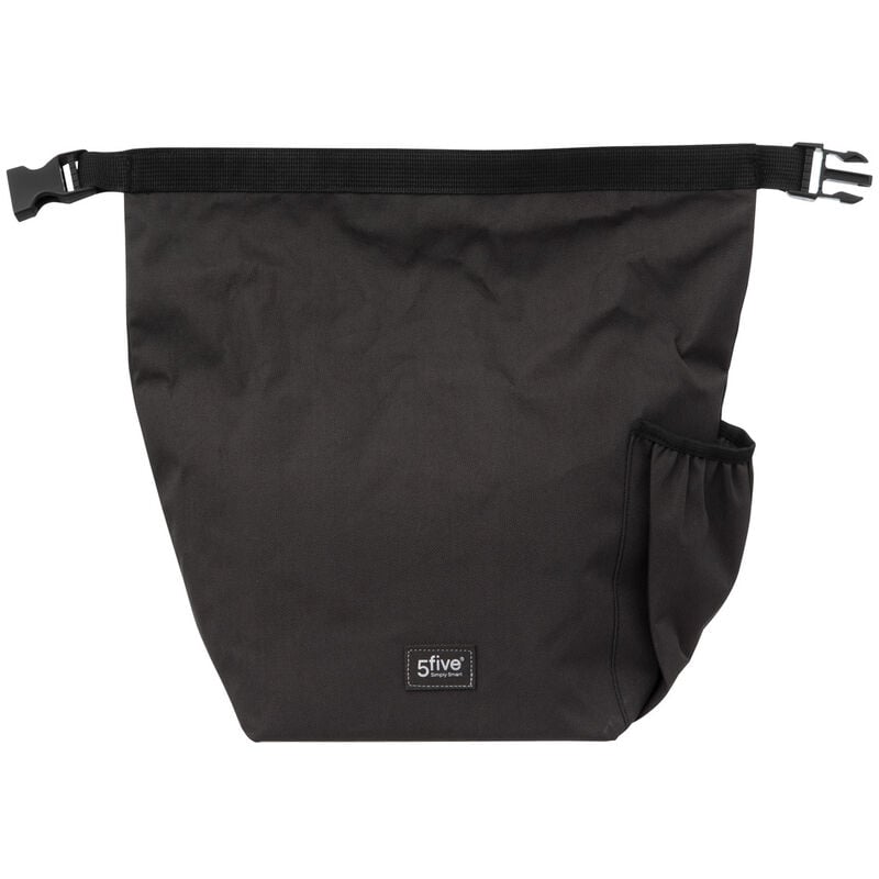 Borsa da pranzo con portabottiglie nero