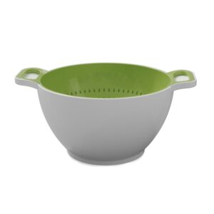 Trebonn Colatoio e Ciotola, Verde e Bianco grande