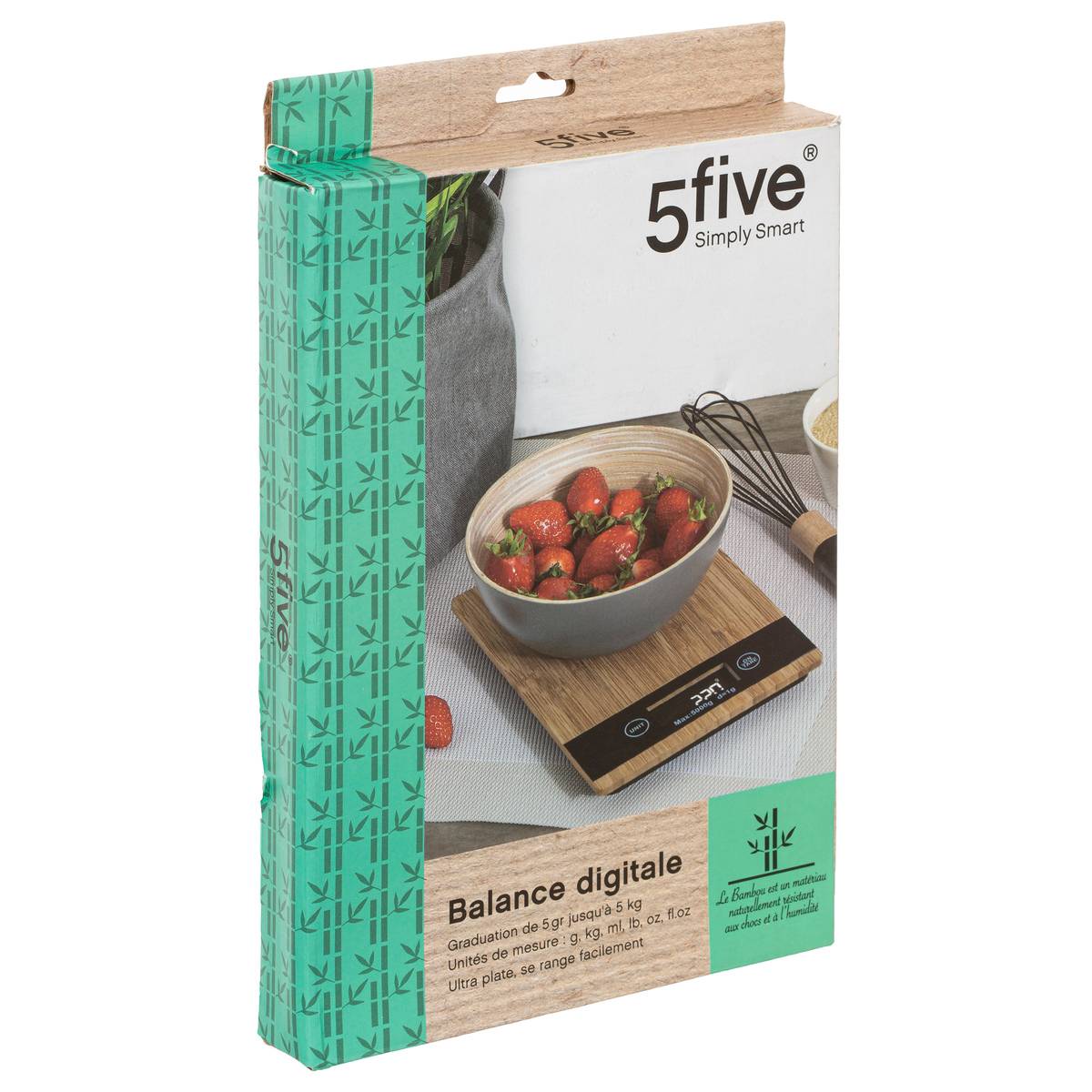 Bilancia digitale bambu