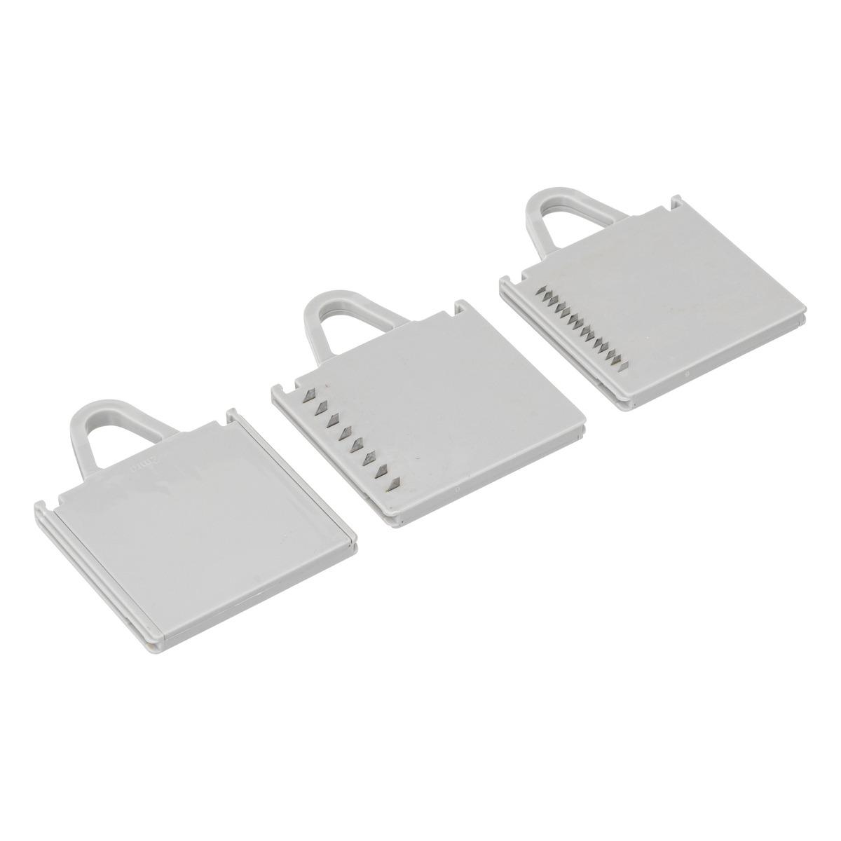 Mandolina multifunzione a stantuffo