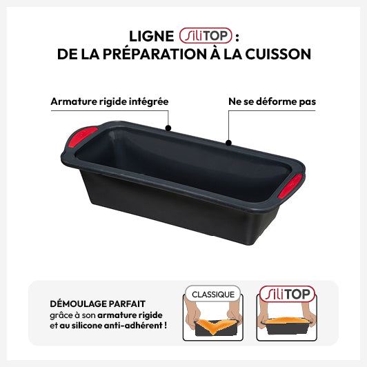 Stampo per plumcake Silitop lung. 26 cm silicone