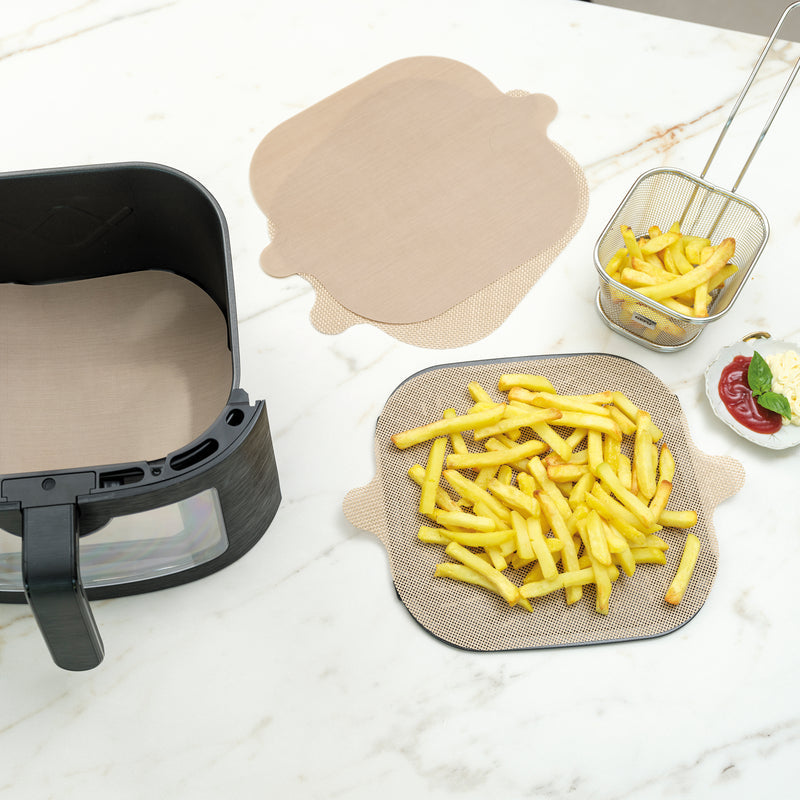 2 TAPPETINI IN SILICONE PER AIR FRYER