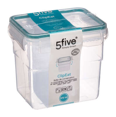 CONTENITORE RETTANGOLARE CLIPEAT 970ML