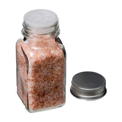 Portaspezie 10 barattoli inclusi Blackwood vetro con supporto legno e metallo