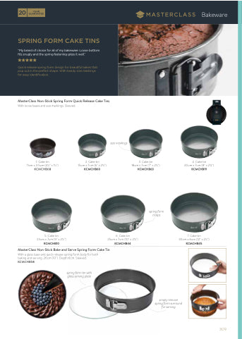 MASTERCLASS STAMPO A CERNIERA BASE VETRO 26CM