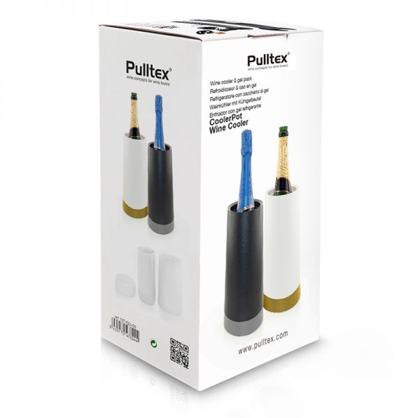 RAFFREDDABOTT.COOLER POT NERO CM O13X20