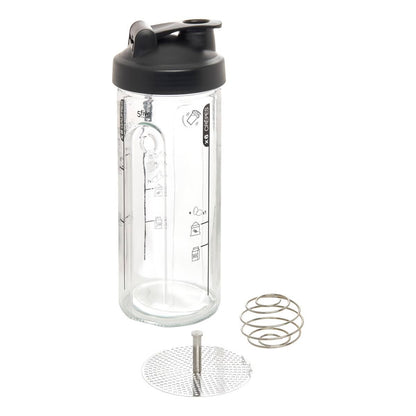 Shaker per pastella crpes altezza 23 cm vetro