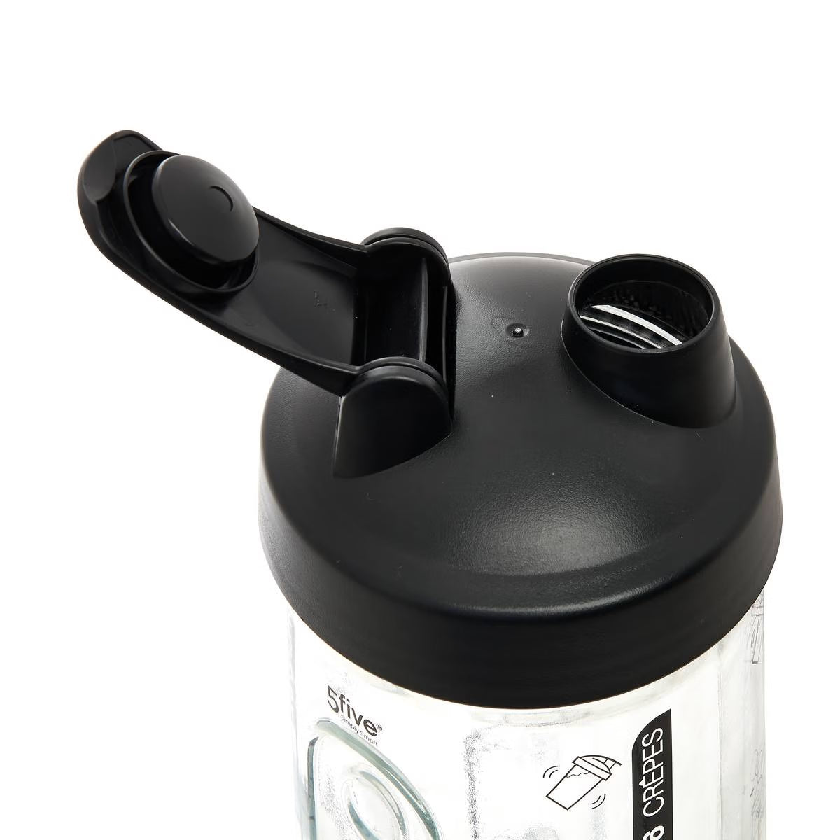 Shaker per pastella crpes altezza 23 cm vetro