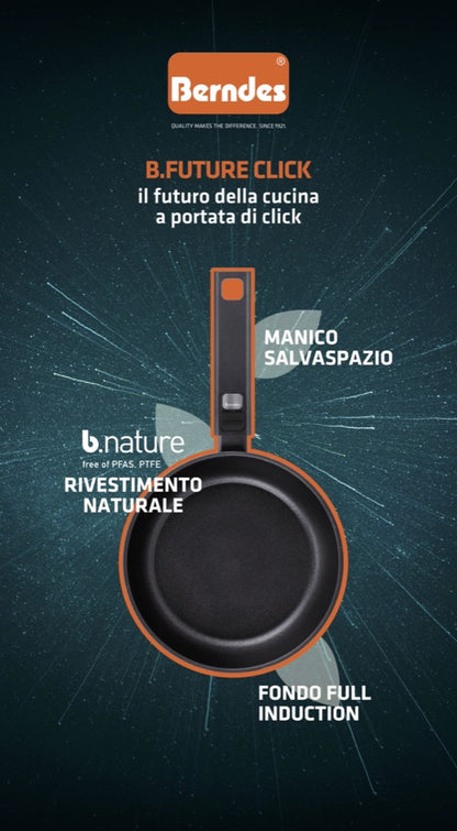 Casseruola 28cm con cop B future Berndes ind Click