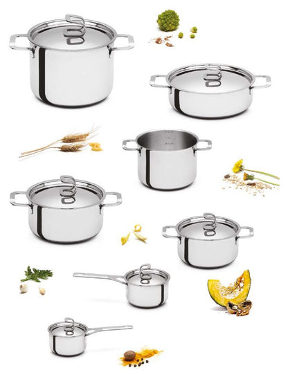 TULLIO ZANI INOX COPERCHIO CM18